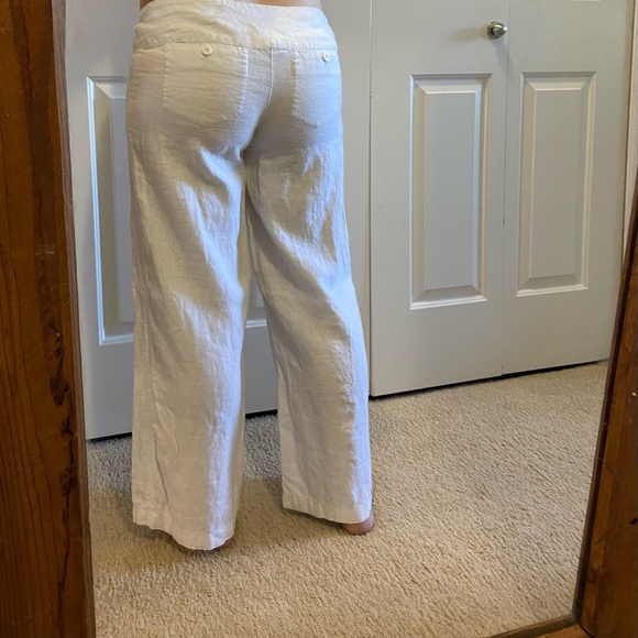 White linen pants by H&M - Picture 3 of 5